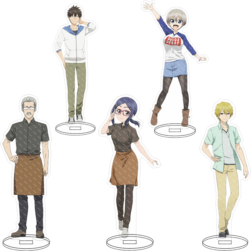Anime Character Merchandise - 16CM 애니메이션 아크릴 스탠드 우자키짱은 놀고