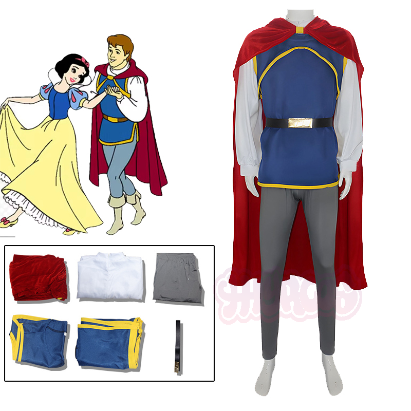 Anime Merchandise Men - 애니메이션 성인 남성 코스프레 의상 백설공주
