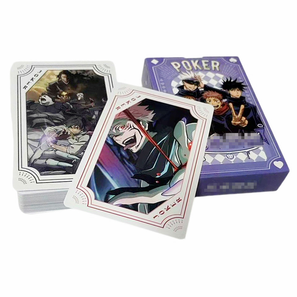 Themed Playing Card - Jujutsu Kaisen 포커 카드 놀이 보드