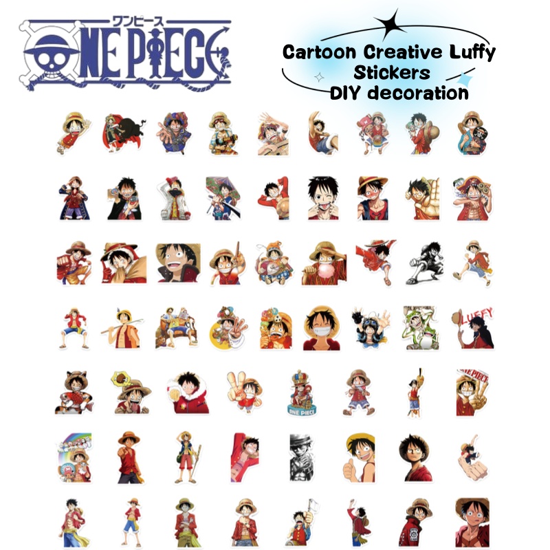 Anime One Piece Merchandise - 원피스 애니메이션 캐릭터 루피 만화 그래피티