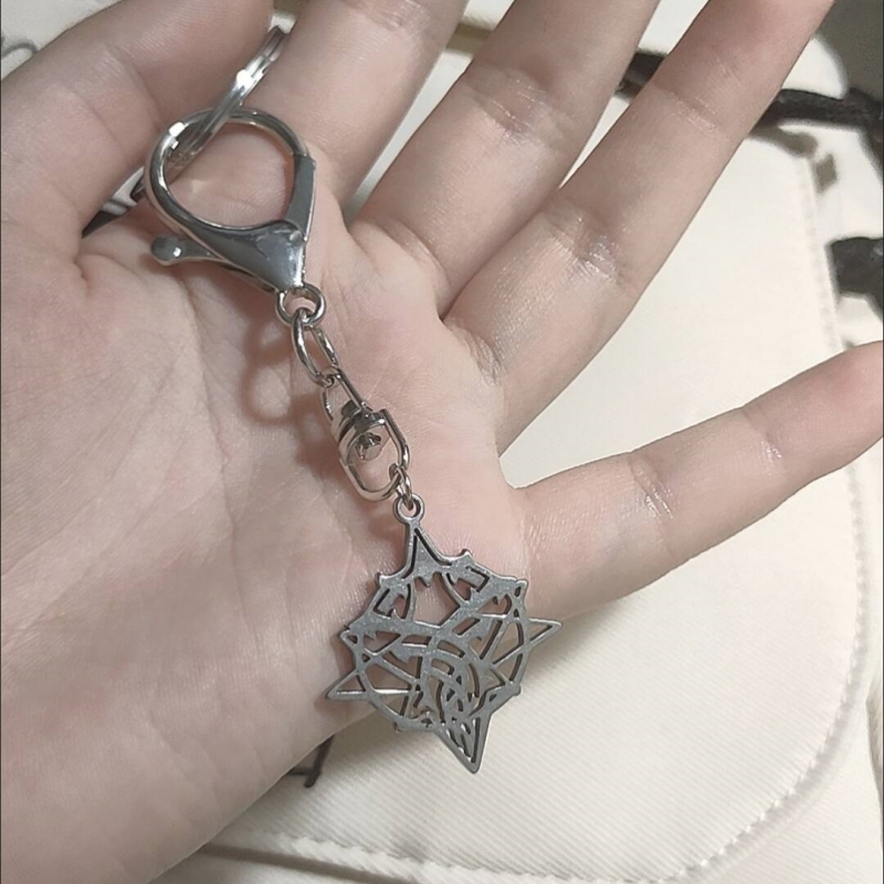 Anime Merchandise Keychain - 신비의 제왕 바보의 신성한 상징/기호 열쇠고리