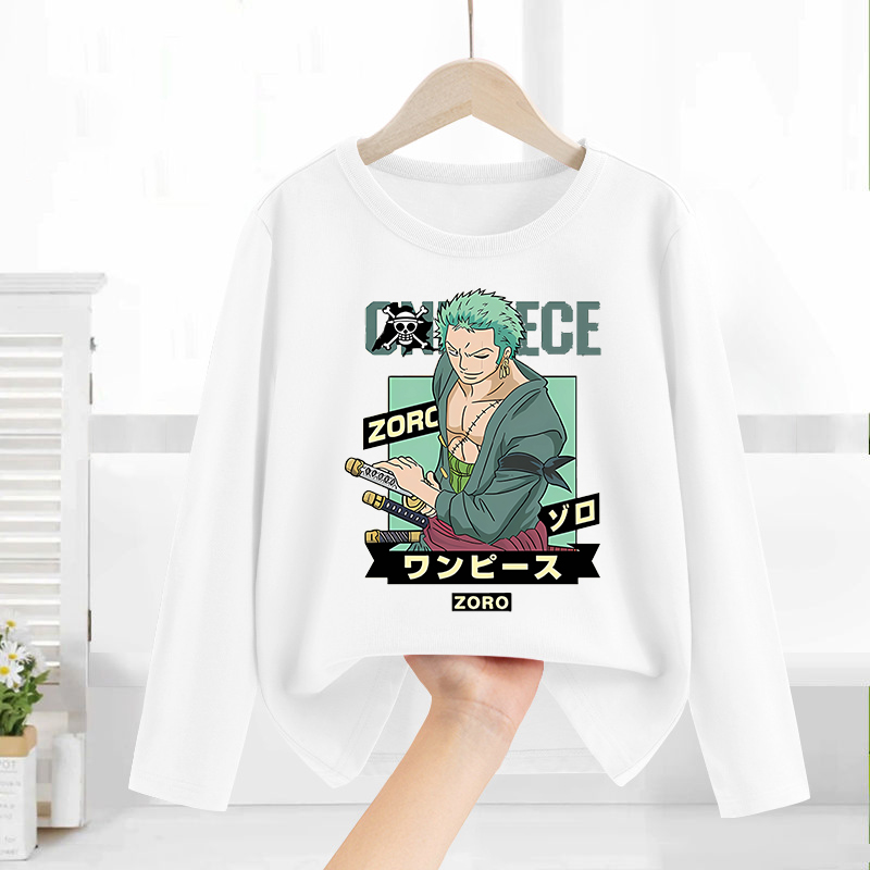 원피스 긴팔 애니메이션 프린트 탑 베이스 레이어 셔츠  - Anime Girl Merchandise 리뷰 및 가격