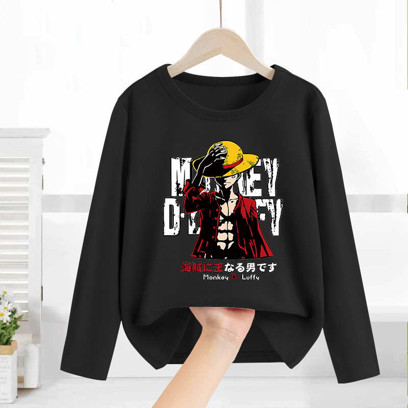 원피스 긴팔 애니메이션 프린트 탑 베이스 레이어 셔츠  - Anime Girl Merchandise 리뷰 및 가격