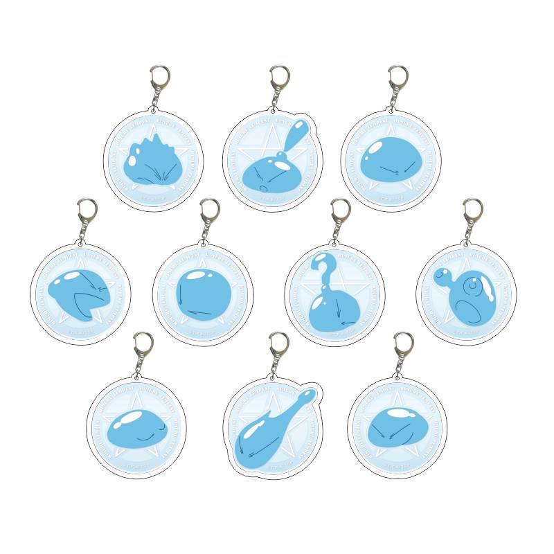 겐신 임팩트 슬라임 아크릴 애니메이션 게임 키체인 애니 - Anime Merchandise Keychain 리뷰 및 가격
