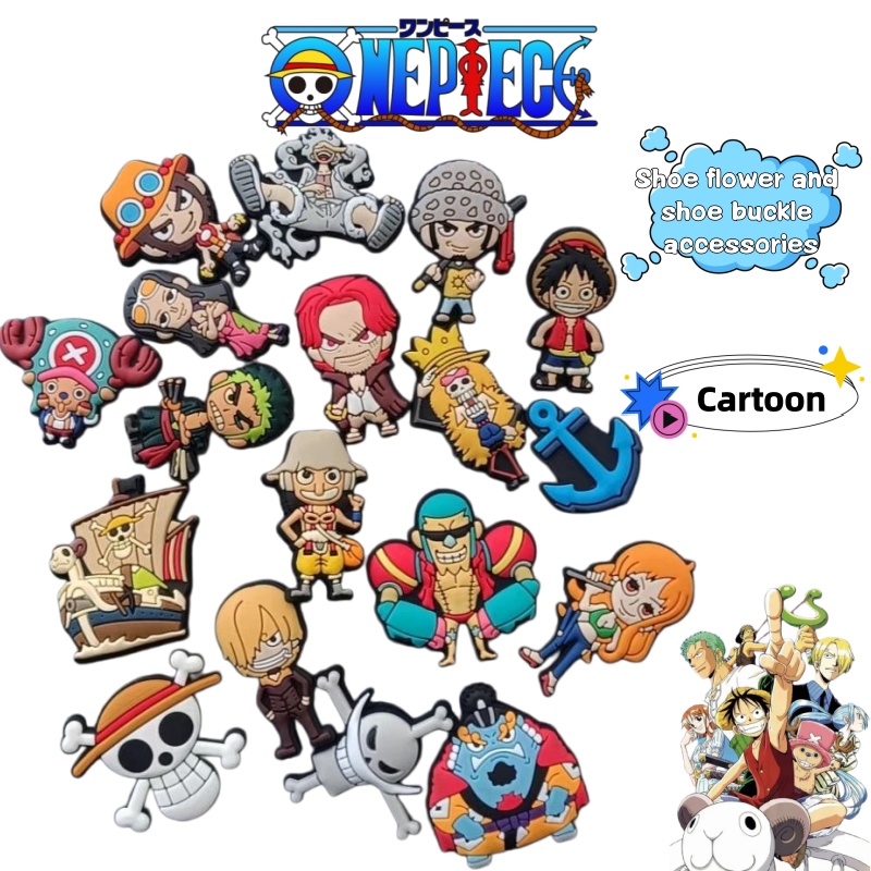 원피스 만화 애니메이션 캐릭터 홀 슈즈 액세서리 DIY - Anime One Piece Merchandise 리뷰 및 가격