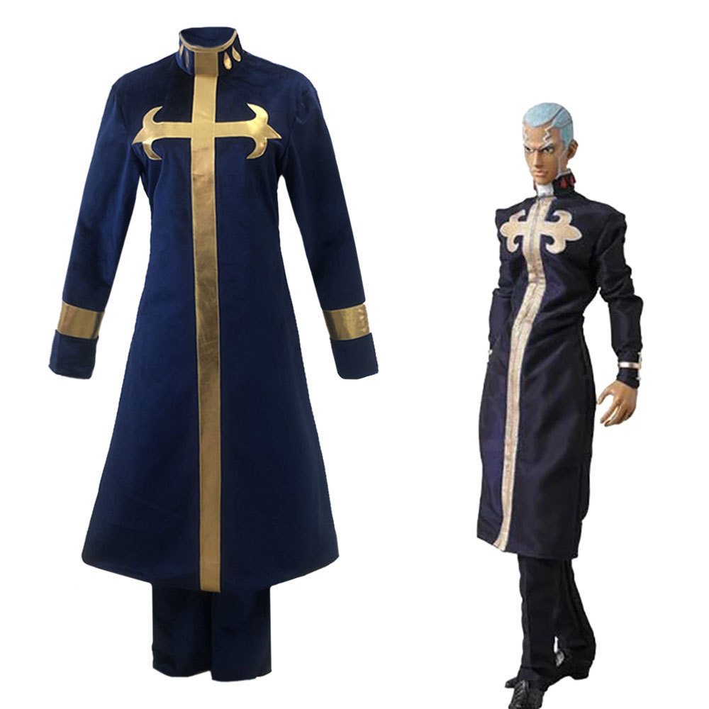 애니메이션 조조 비저러 어드벤처 엔리코 푸치 코스프레  - Anime Merchandise Men 리뷰 및 가격