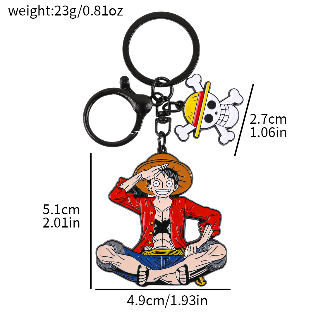 원피스 애니메이션 키체인 세트 - 몽키 D. 루피 &  - Anime One Piece Merchandise 리뷰 및 가격