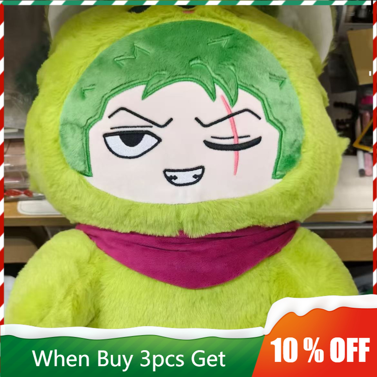 빅 원피스 고양이 귀 시리즈 대형 플러시 베개 루피 산 - Anime One Piece Merchandise 리뷰 및 가격