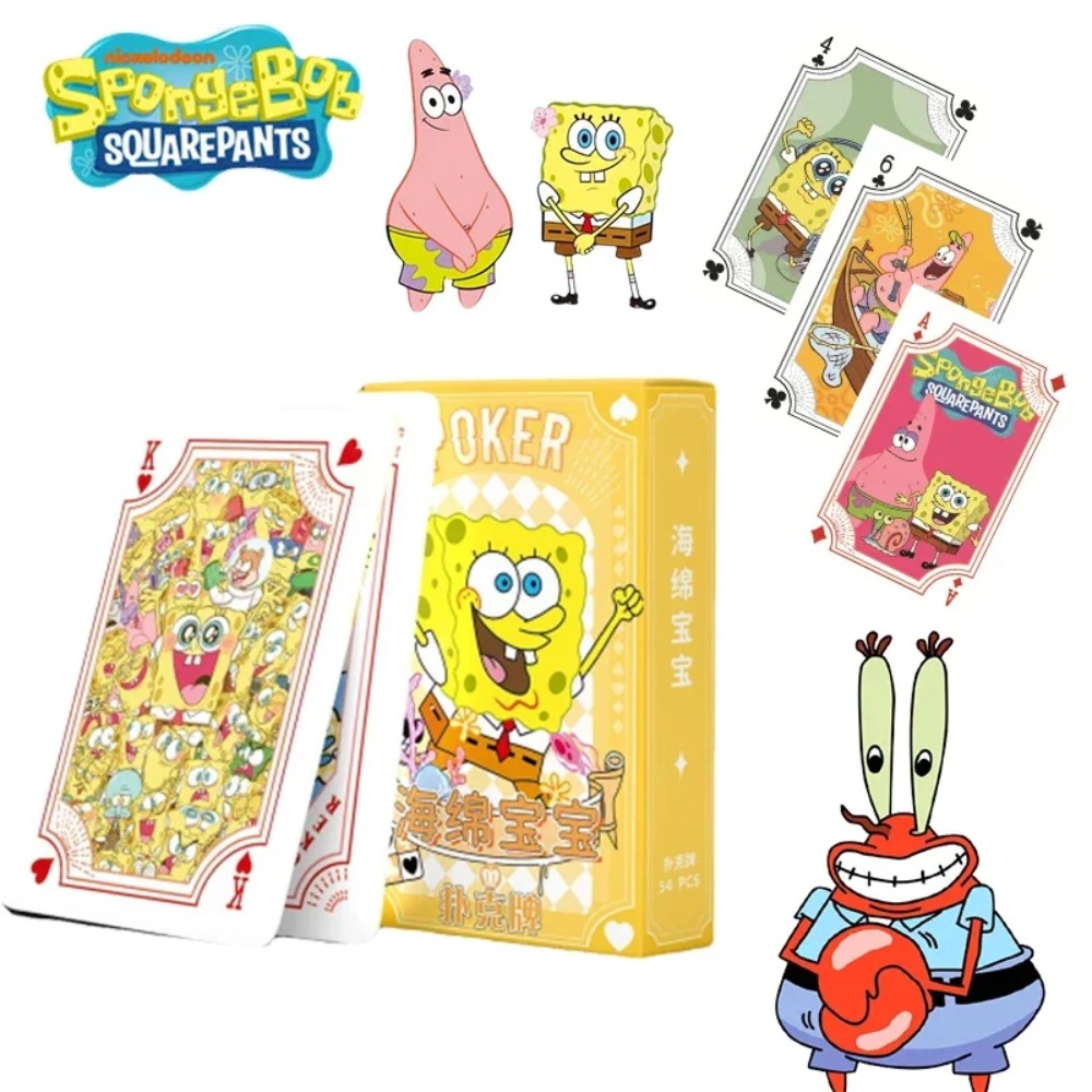 54장/박스 스폰지밥 애니메이션 포커 카드 패트릭 만화 - Themed Playing Card 리뷰 및 가격