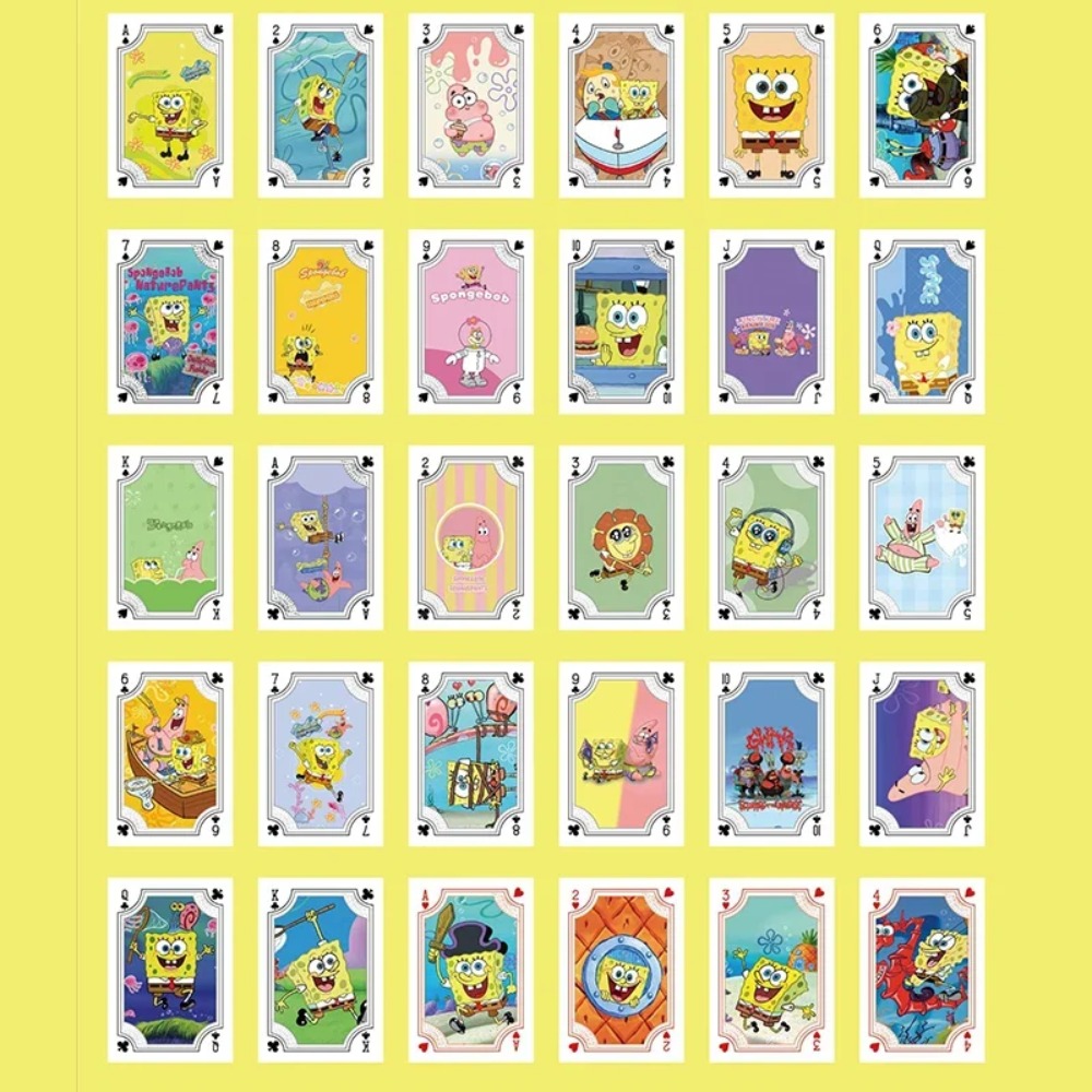 54장/박스 스폰지밥 애니메이션 포커 카드 패트릭 만화 - Themed Playing Card 리뷰 및 가격
