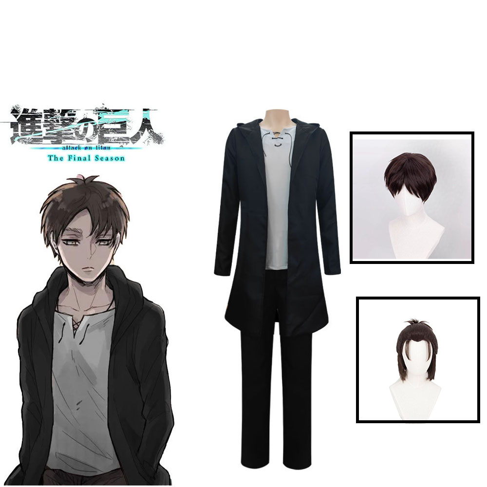 Eren Jaeger 코스프레 의상 애니메이션 타이탄  - Anime Merchandise Clothes 리뷰 및 가격