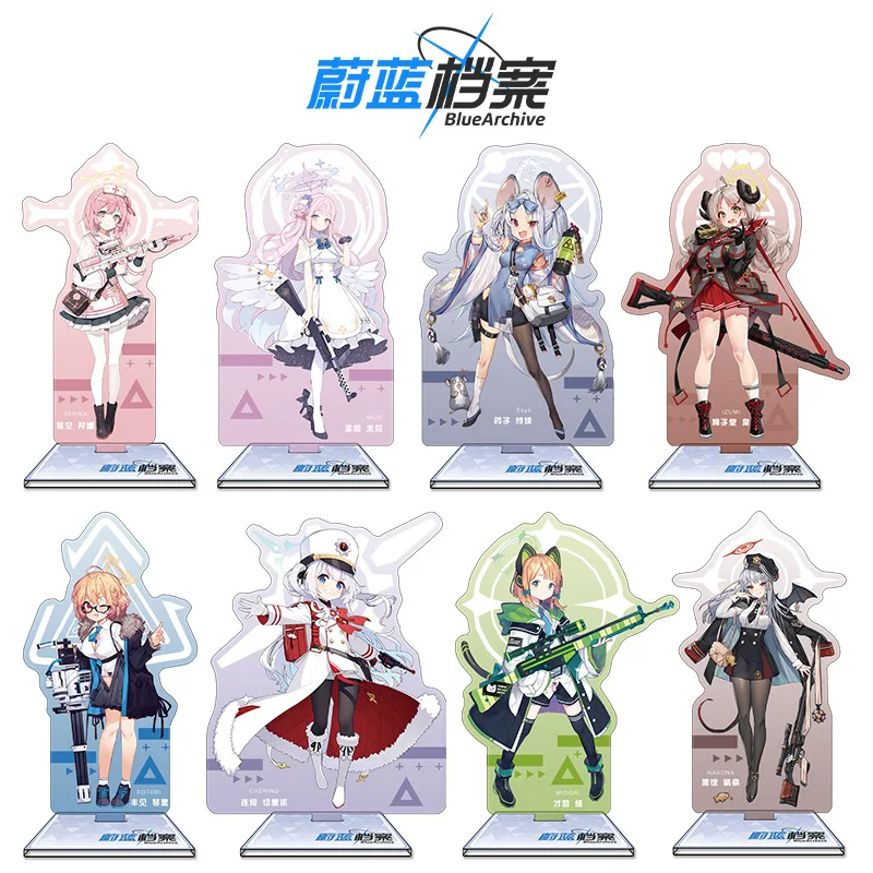블루 아카이브 16cm 아크릴 스탠디 애니메이션 게임  - Anime Merchandise Wholesale 리뷰 및 가격