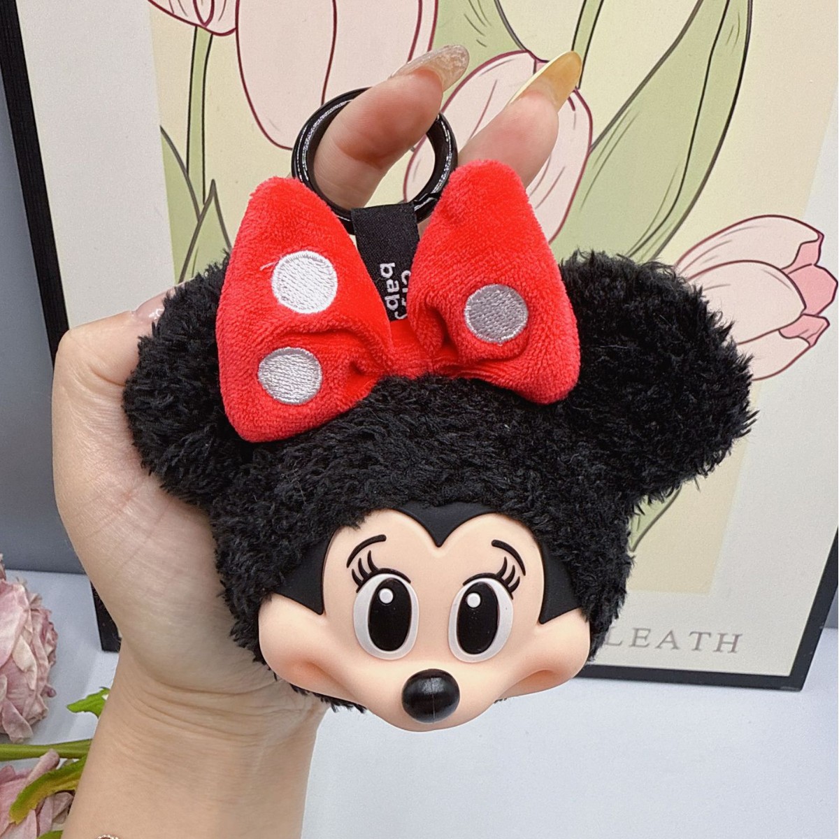 미키 미니 봉제 인형 키체인 귀여운 비닐 피규어 수집용 - Anime Merchandise Keychain 리뷰 및 가격