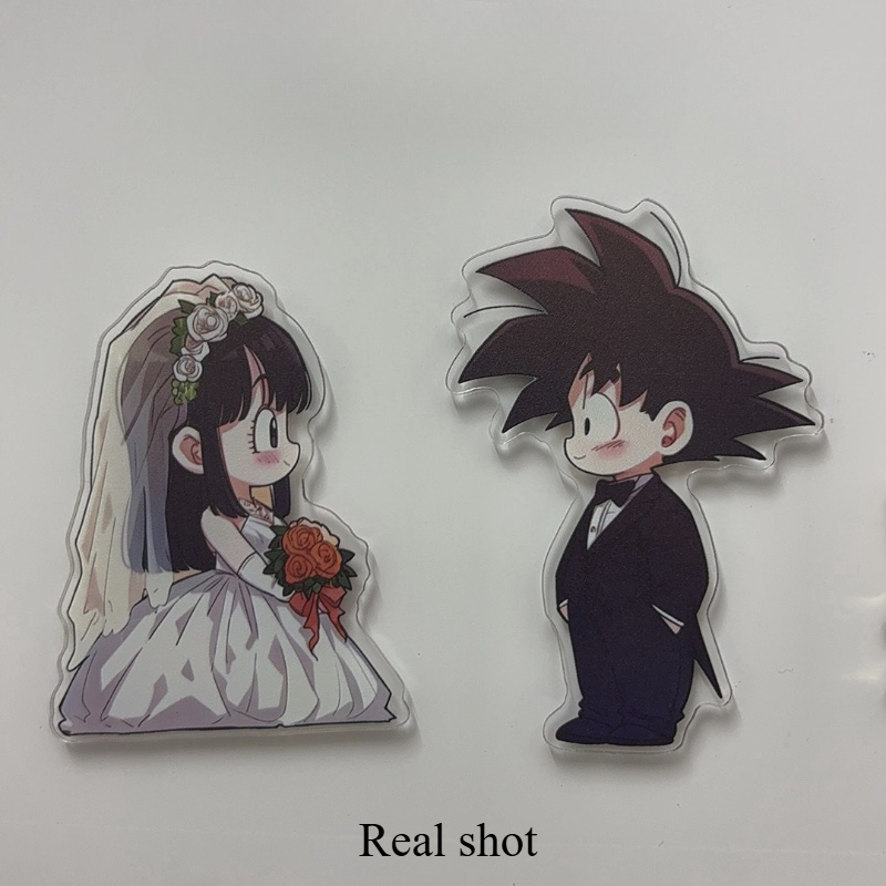 드래곤볼 만화 귀여운 웨딩드레스 테마 아크릴 냉장고 자 - Anime Merchandise Wholesale 리뷰 및 가격