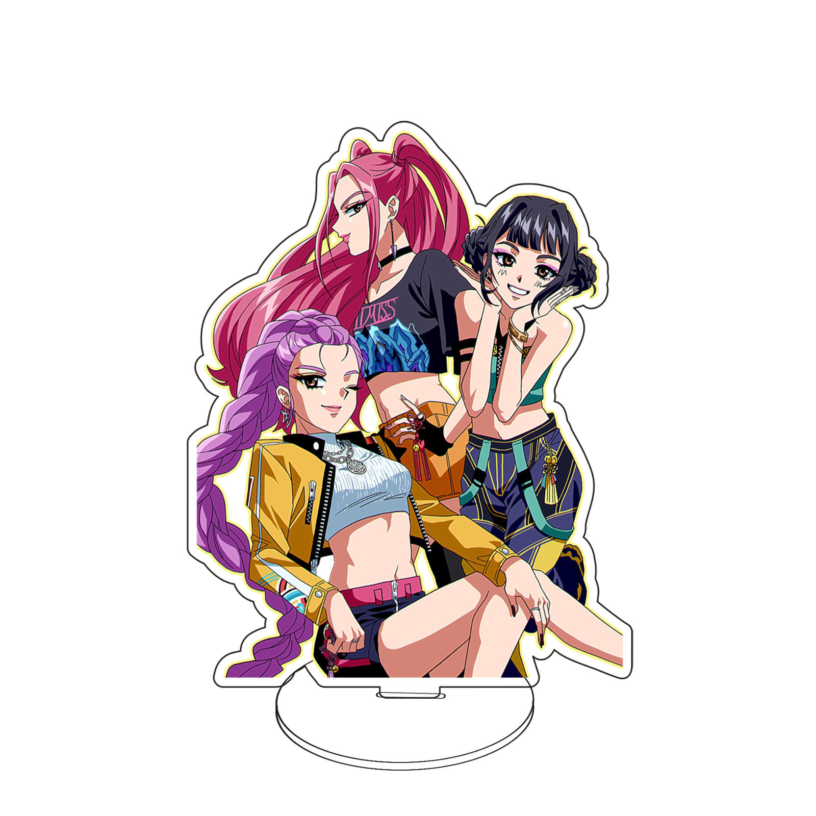 뮤직 걸 테마 아크릴 스탠딩 보드 애니메이션 굿즈 직원 - Anime Merchandise In Chinese 리뷰 및 가격