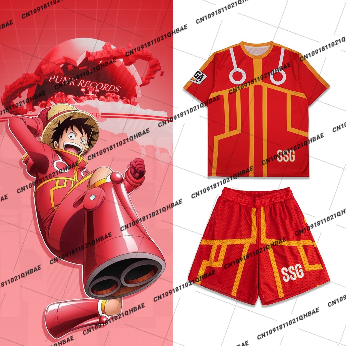 New Egghead Island Monkey D. L - Anime Merchandise Men 리뷰 및 가격