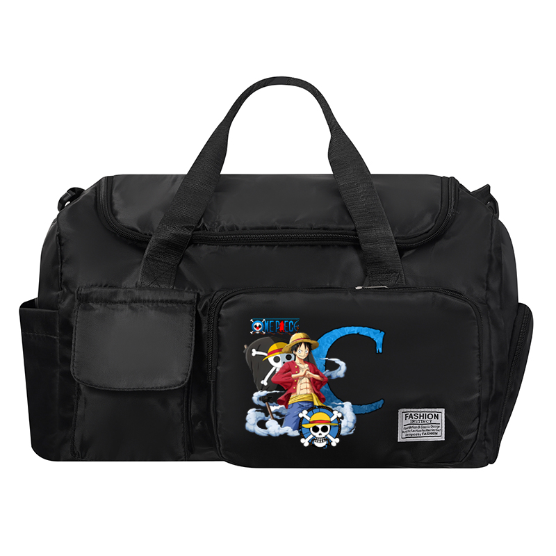 원피스 남녀 여행 가방 애니메이션 A-Z 레터 프린트  - Anime One Piece Merchandise 리뷰 및 가격