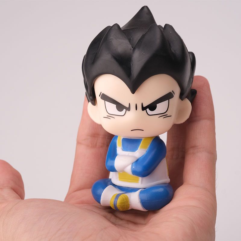 드래곤볼 치비 손오공 베지터 만화 귀여운 앉아있는 피규 - Anime Merchandise Wholesale 리뷰 및 가격