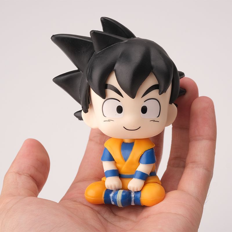 드래곤볼 치비 손오공 베지터 만화 귀여운 앉아있는 피규 - Anime Merchandise Wholesale 리뷰 및 가격