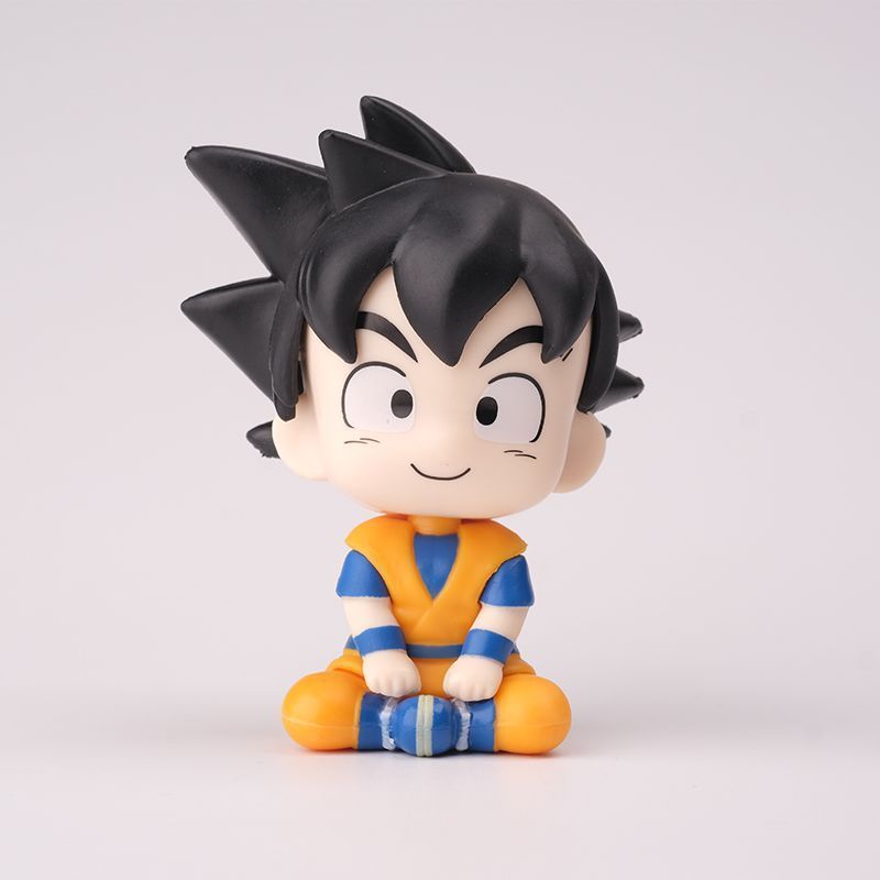 드래곤볼 치비 손오공 베지터 만화 귀여운 앉아있는 피규 - Anime Merchandise Wholesale 리뷰 및 가격