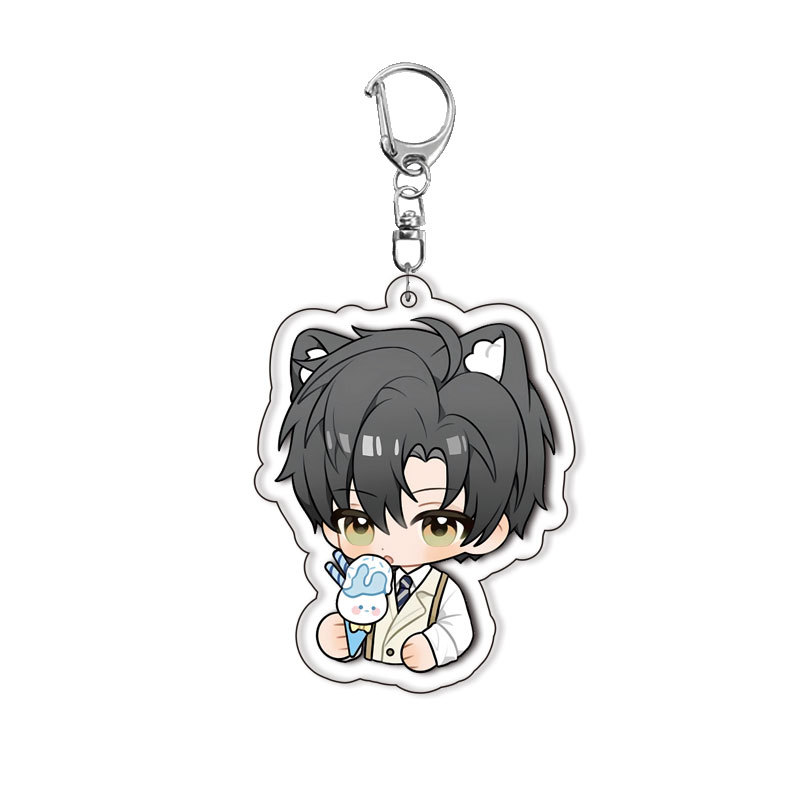 레 션 션 싱 휘이 애니메이션 아크릴 키체인 러브 딥  - Anime Merchandise Keychain 리뷰 및 가격