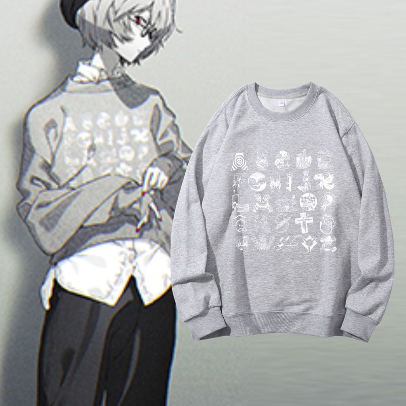 신세기 에반게리온 아스카 레이 긴팔 크루넥 스웨트셔츠  - Evangelion Anime Merchandise 리뷰 및 가격