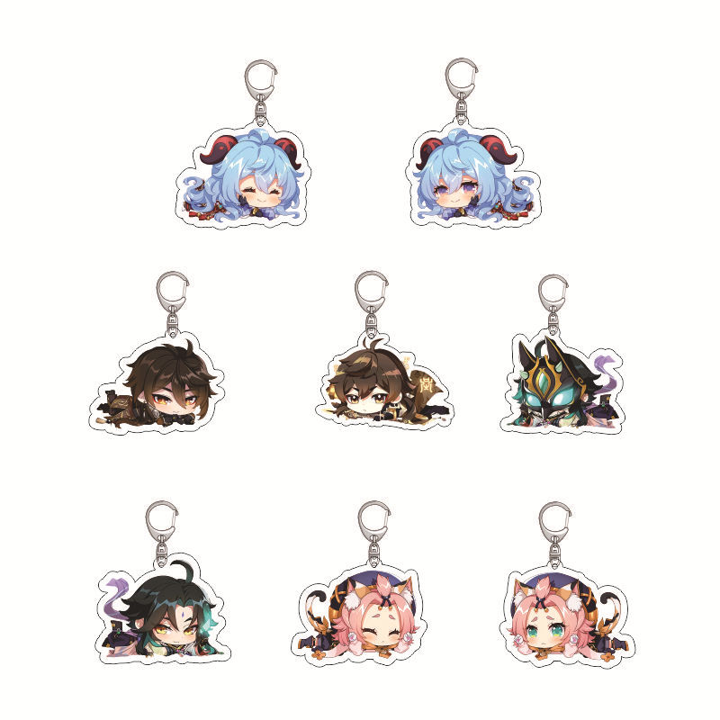 원신 임팩트 아크릴 키체인 애니메이션 상품 케칭 파이몬 - Anime Merchandise Keychain 리뷰 및 가격