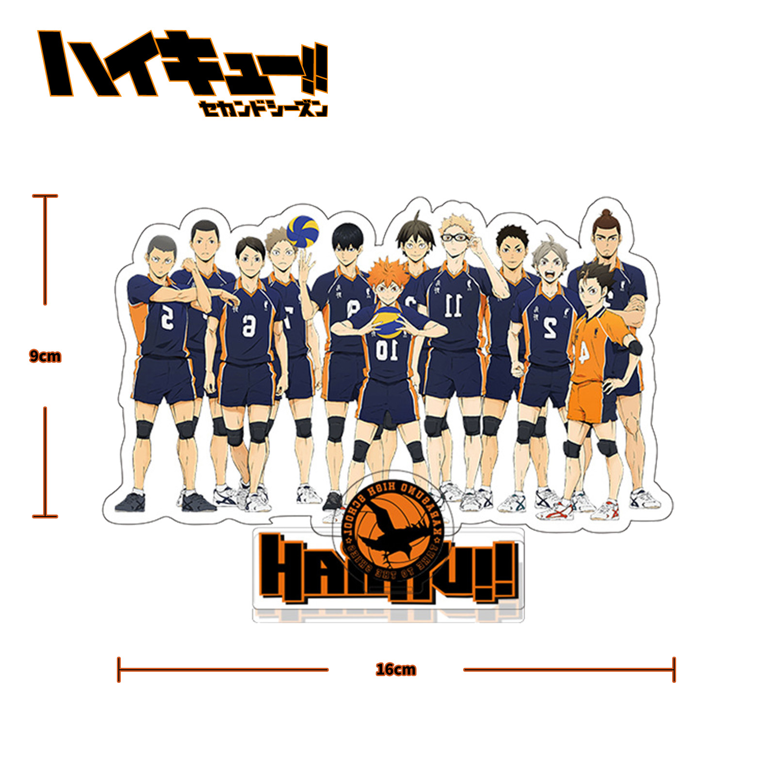 하이큐 쇼요 히나타 토비오 카게야마 카라스노 럭키백 애 - Anime Merchandise Haikyuu 리뷰 및 가격
