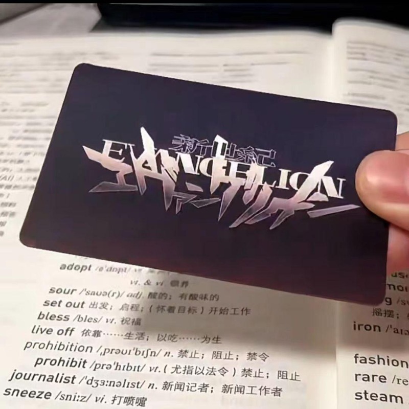 창의적인 EVA 카드 신지 레이 아스카 랭글리 소류 애 - Evangelion Anime Merchandise 리뷰 및 가격