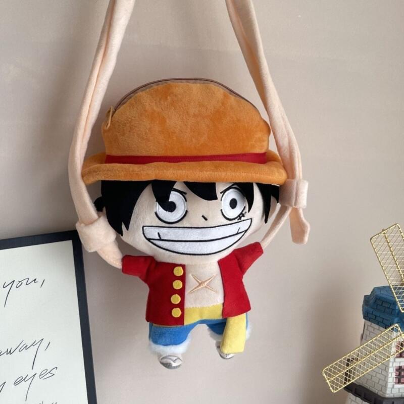 새로운 원피스 플러시 숄더백 창의적인 롱암 플러시 크로 - Anime One Piece Merchandise 리뷰 및 가격