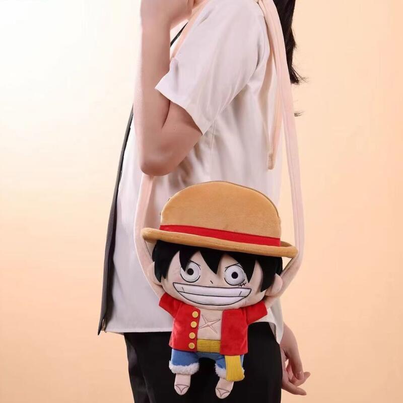 새로운 원피스 플러시 숄더백 창의적인 롱암 플러시 크로 - Anime One Piece Merchandise 리뷰 및 가격