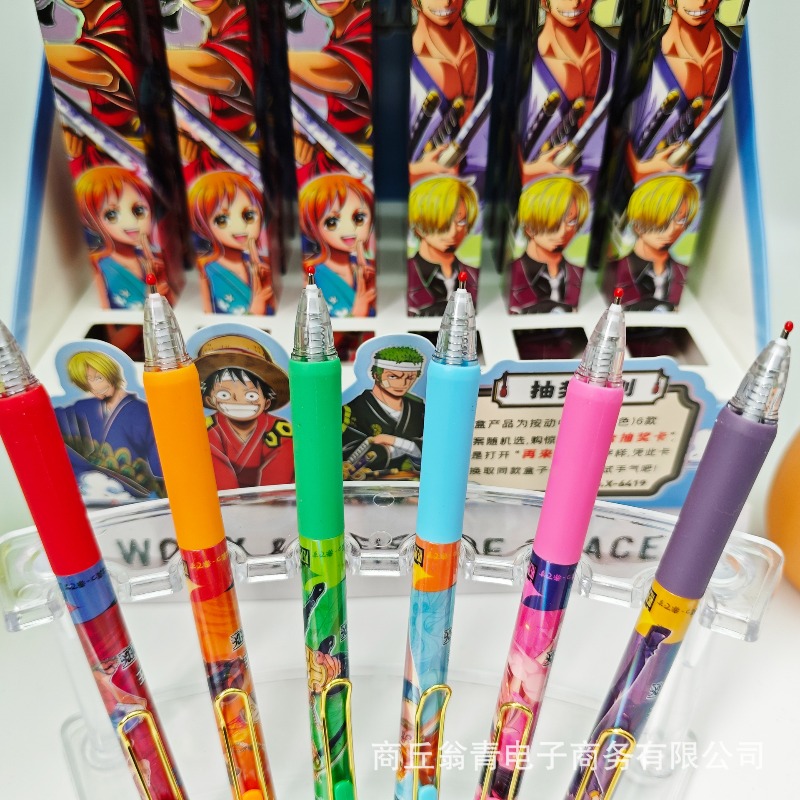 24PCS 새로운 애니메이션 원피스 시리즈 0.5mm  - Anime One Piece Merchandise 리뷰 및 가격